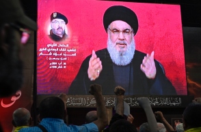 Διάγγελμα Νασράλα: Στοχεύσαμε στρατιωτική βάση κοντά στο Τελ Αβίβ 