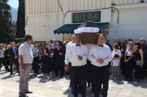 Δάνης Κατρανίδης: Συγκίνηση στην κηδεία του