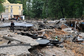 Καταστροφές από το πέρασμα της κακοκαιρίας Boris στην Πολωνία