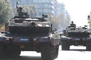28η Οκτωβρίου: Εντυπωσίασαν στην Θεσσαλονίκη τα σύγχρονα άρματα μάχης 