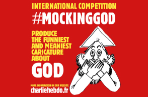 Charlie Hebdo: Διαγωνισμός με θέμα «Περιγελώντας τον Θεό»