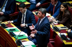 Ο Νίκος Ανδρουλάκης και η Κοινοβουλευτική Ομάδα του ΠΑΣΟΚ