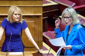 Θεοδώρα Τζάκρη και Γιώτα Πούλου