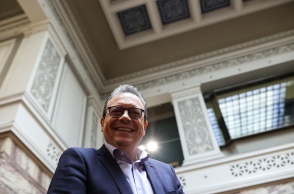 Ο νέος πρόεδρος του ΣΥΡΙΖΑ, Σωκράτης Φάμελλος