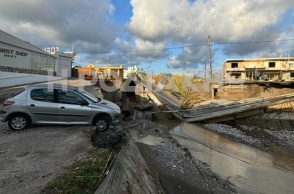 Κακοκαιρία στη Λήμνο