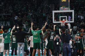 Οι παίκτες του Παναθηναϊκού