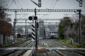 Ράγες σιδηρόδρομου