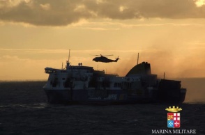 Φωτιά στο πλοίο Norman Altantic