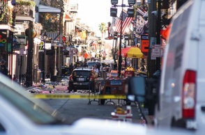 Το σημείο του μακελειού στη Νέα Ορλεάνη