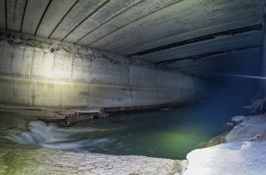 Λίμνη στην υπόγεια κοίτη του Κηφισού