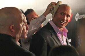 Ο Βιν Ντίζελ και ο Ντουέιν Τζόνσον