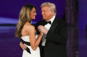 Ορκωμοσία Τραμπ: Ο χορός του 47ου προέδρου των ΗΠΑ με την Πρώτη Κυρία Μελάνια Τραμπ στην τελετή Commander in Chief Βall