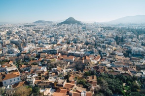 Θέα από την Αθήνα