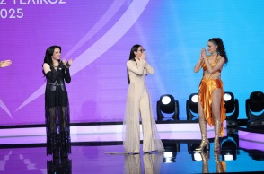 Στιγμιότυπο από τον εθνικό ελληνικό τελικό της Eurovision 2025