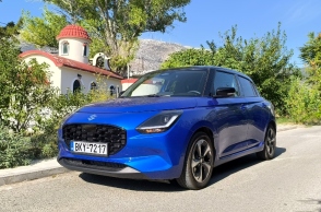 Οδηγούμε στην πόλη το νέο υβριδικό Suzuki Swift 12V