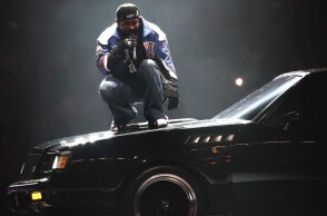 Ο Κέντρικ Λαμάρ στο HalfTime Show του Super Bowl © Kevin Mazur/Getty Images for Roc Nation