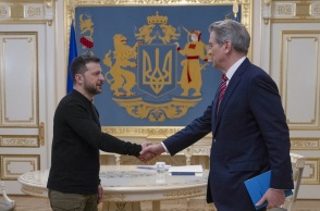 Βολοντίμιρ Ζελένσκι και Σκοτ Μπέσετ