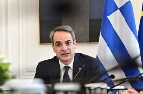 Ο Κυριάκος Μητσοτάκης στο Υπουργικό Συμβούλιο