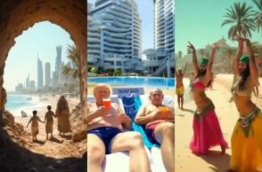 Ο Τραμπ δημοσίευσε AI βίντεο με τη... ριβιέρα της Γάζας - Πακτωλός χρημάτων και χρυσά αγάλματα