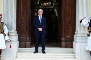 Στιγμιότυπα από την ορκωμοσία του Κωνσταντίνου Τασούλα