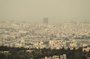 Αφρικανική σκόνη πάνω από την Αθήνα