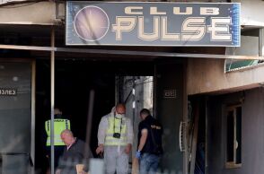 Το κλαμπ που έπιασε φωτιά στο Κοτσάνι στη Βόρεια Μακεδονία