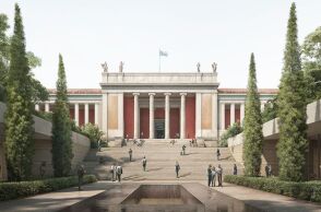 Στην οροφή του νέου κτιρίου του Εθνικού Αρχαιολογικού Μουσείου αναπτύσσεται ένα πάρκο με πλούσια βλάστηση προσβάσιμο σε όλους 