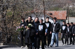 Φωτογραφίες των νεκρών στις κηδείες των 59 θεμάτων