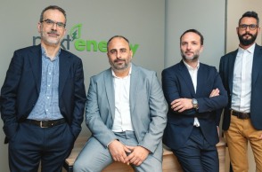 Η ομάδα της PVMAINT μαζί με τον  General Manager, Φίλιππο Λαζαράκο