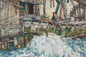 Ο «Καταρρέων Μύλος» του Έγκον Σίλε εκτίθεται στη Βιέννη