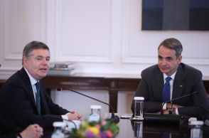 Κυριάκος Μητσοτάκης και Πασκάλ Ντόναχιου