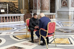 Τραμπ και Ζελένσκι συναντήθηκαν πριν την κηδεία του Πάπα Φραγκίσκου