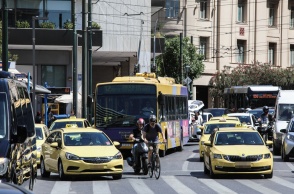 Τρόλεϊ στο κέντρο της Αθήνας