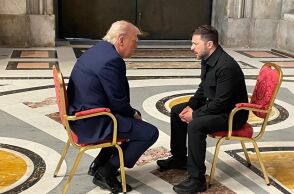 Ο Ζελένσκι αποκάλυψε τι συζήτησε με τον Τραμπ στην κηδεία του πάπα Φραγκίσκου