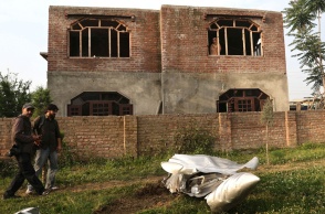 Εικόνα μετά την επίθεση στο Κασμίρ