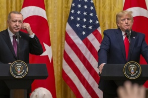 Ντόναλντ Τραμπ και Ρετζέπ Ταγίπ Ερντογάν