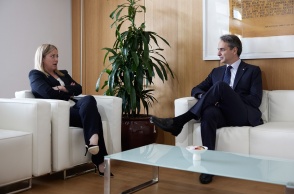 Κυριάκος Μητσοτάκης και Τζόρτζια Μελόνι