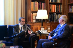 Κυριάκος Μητσοτάκης και Κώστας Τασούλας