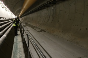 Έργα μετά το πέρασμα του μετροπόντικα για τη γραμμή 4 του Μετρό