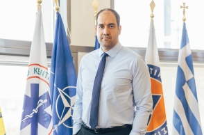 Ο υπουργός Κλιματικής Κρίσης και Πολιτικής Προστασίας, Γιάννης Κεφαλογιάννης