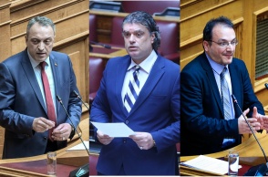 Βασίλης Στίγκας, Πέτρος Δημητριάδης και Αλέξανδρος Ζερβέας