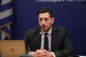 Ο αναπληρωτής υπουργός Υποδομών και Μεταφορών, Κωνσταντίνος Κυρανάκης