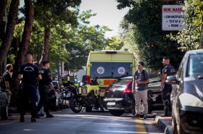 Το σημείο του εγκλήματος στην Αγία Παρασκευή 