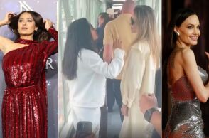 Η Αντζελίνα Τζολί και η Σάλμα Χάγιεκ ταξίδεψαν με εμπορική πτήση στο Μεξικό, εκπλήσσοντας τους επιβάτες με τη χαμηλών τόνων εμφάνισή τους.