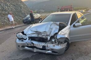 Το αυτοκίνητο του αντιδημάρχου που σκοτώθηκε στο τροχαίο δυστύχημα στη Λαμία