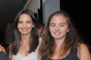 Η Λένα Σαμαρά με τη μητέρα της Γεωργία