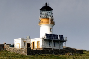 O φάρος στα Νησιά Φλάναν