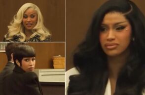 Βίντεο με την ράπερ Cardi B στο εδώλιο του μάρτυρα έχουν γίνει viral, καθώς έκανε πολλά αστεία σχόλια κατά τη διάρκεια της δίκης της για επίθεση