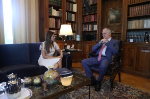 Σοφία Ζαχαράκη και Κωνσταντίνος Τασούλας