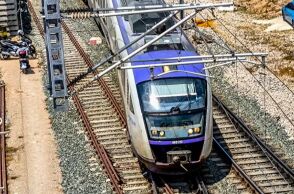 Νεκρός πεζός που παρασύρθηκε από τρένο του Προαστιακού στην Κωνσταντινουπόλεως